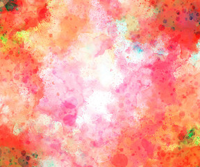 Abstract Colorful background, Colorful painting background, Colorful brushing background.