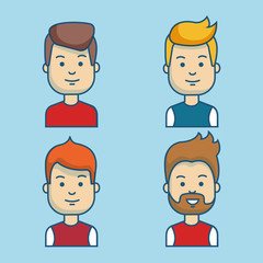 Colorful over blue background vector illustration icon