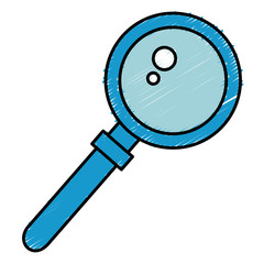 search magnifying glass icon vector illustration design