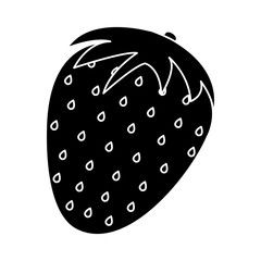 strawberry fresh isolated icon vector illustration design