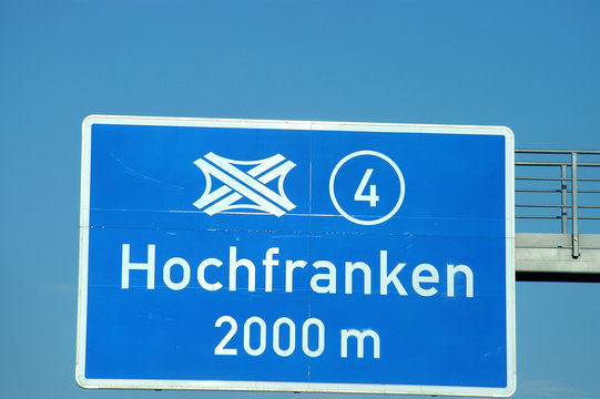 autobahnschild