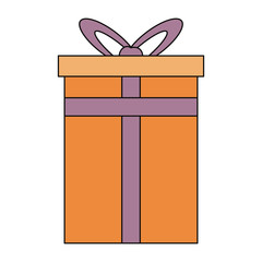 Gift box symbol