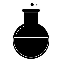 tube test isolated icon vector illustration design