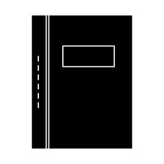 text book isolated icon vector illustration design