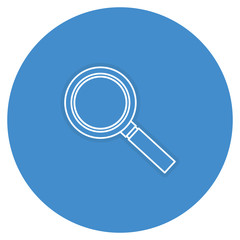 search magnifying glass icon vector illustration design