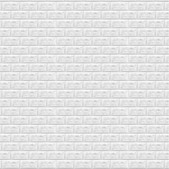 Stone lined with granite. Stone background wall. Facing Stone. White brick wall in subway tile pattern. Vector illustration.