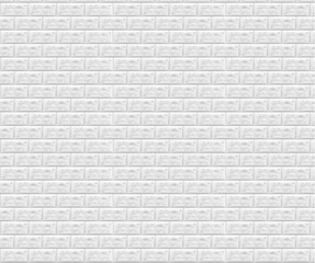 Stone lined with granite. Stone background wall. Facing Stone. White brick wall in subway tile pattern. Vector illustration.