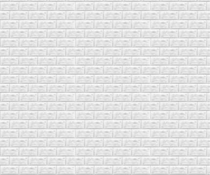 Stone lined with granite. Stone background wall. Facing Stone. White brick wall in subway tile pattern. Vector illustration.