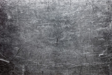 Fototapeta Rough metal texture, gray steel or cast iron surface obraz