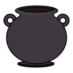 Cauldron of saint patrick vector illustration design