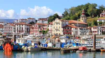 Obraz premium Port de Saint-Jean-de-Luz