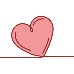 heart love card icon vector illustration design