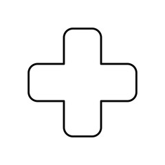 medical cross icon