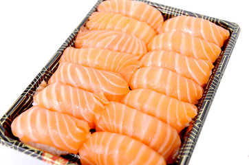 Salmon sushi