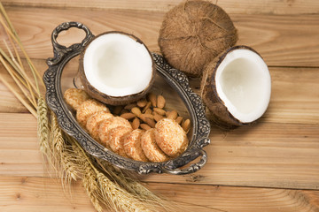 Almond  & Coconut Cookies
