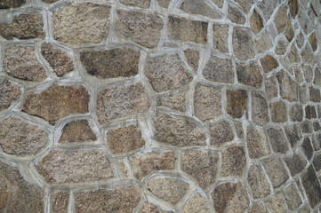 Japanese Stone Wall