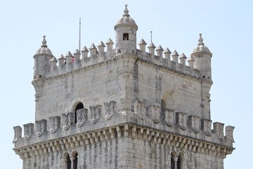 Fototapeta na wymiar Tour de Belem / Lisbonne Portugal