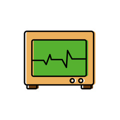 heart cardio monitor icon