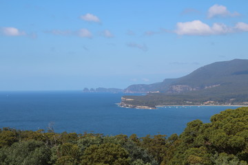 Steilküste -Tasmanien