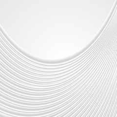 Abstract white wavy lines pattern background