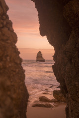 PORTUGAL ALGARVE LAGOS PONTA DA PIEDADE