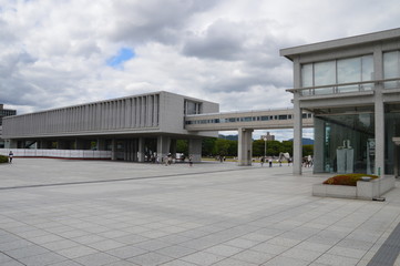 Fototapeta na wymiar Peace Museum Hiroshima Japan 2016