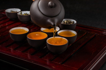 中国茶セット　Chinese tea with history