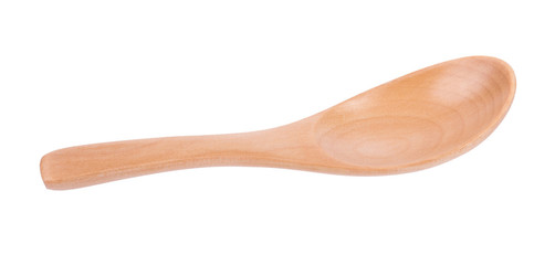 Wooden Spoon isolated on white background