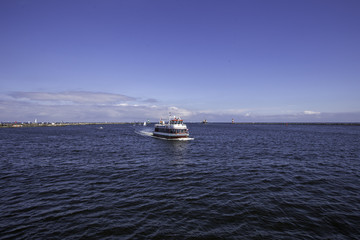 Hafen von Warnemünde an der Ostsee