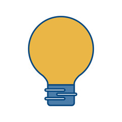Obraz premium light bulb icon