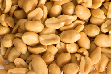 Nahaufnahme von frischen Erdnüssen