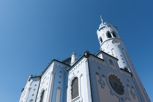 Blaue Kirche in Bratislava, Slowakei