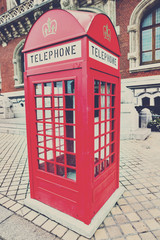 cabine téléphonique anglaise