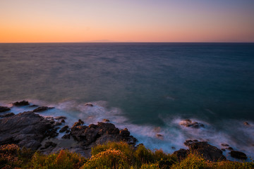 Fototapeta premium Dusk over Sea