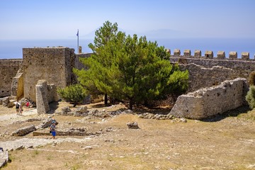 Chlemoutsi fortress in Ilia, Peloponnese