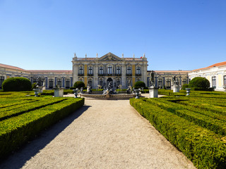 Naklejka premium Palace of Queluz: Portuguese 18th-century palace near Lisbon