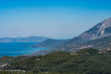 Coastline and the Mountains