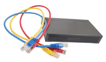 network cables and router