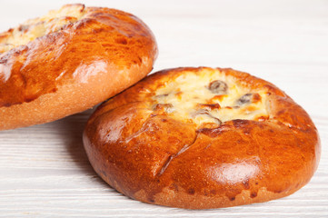 Fresh homemade buns