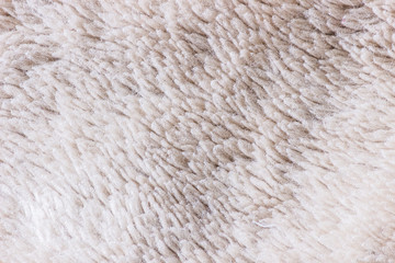 Woven wool white fabric texture
