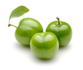 Green plums