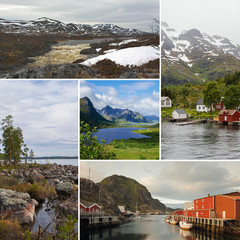 Skandinavien Collage