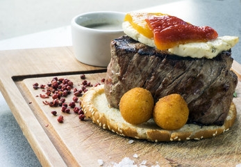 Filet mignon steak