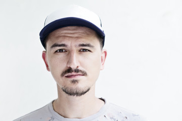 Portrait of handsome young man