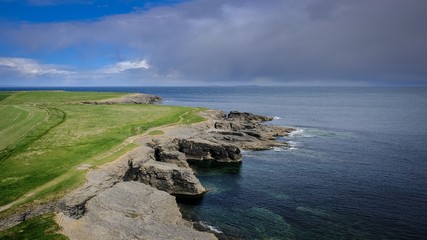 Fototapeta na wymiar Irish coastline 