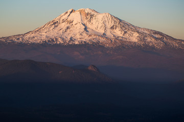Mt Adams at Sunset