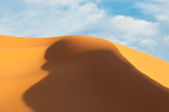Erg Chebbi sand dunes in Merzouga, Morocco