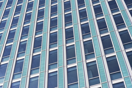 Full Frame of modern building exterior