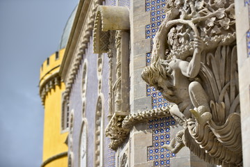 Obraz premium château palais Sintra Pena Portugal Lisbonne