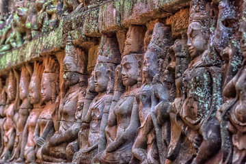 Terrace of the Leper King-Angkor Thom